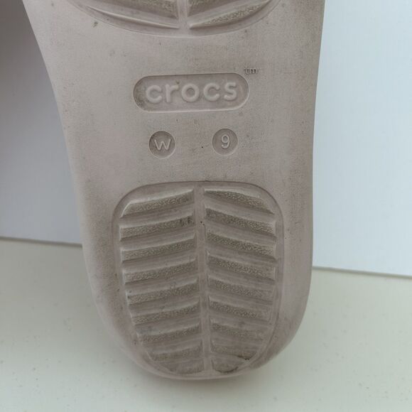 CROCS Getaway Strappy Womens Sandals Slides Pink Womens Size 9 Slip On - Picture 9 of 9